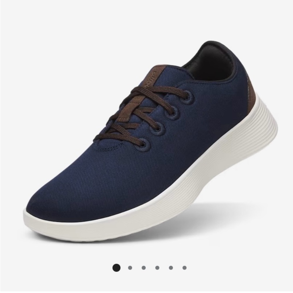 Allbirds Blue and Brown Sneakers